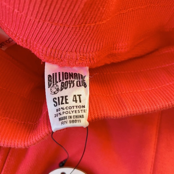 Billionaire boys club Astro sweatpants size 4T - Picture 4 of 6